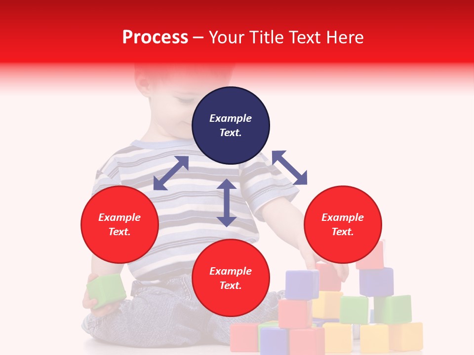 Small Boy White PowerPoint Template