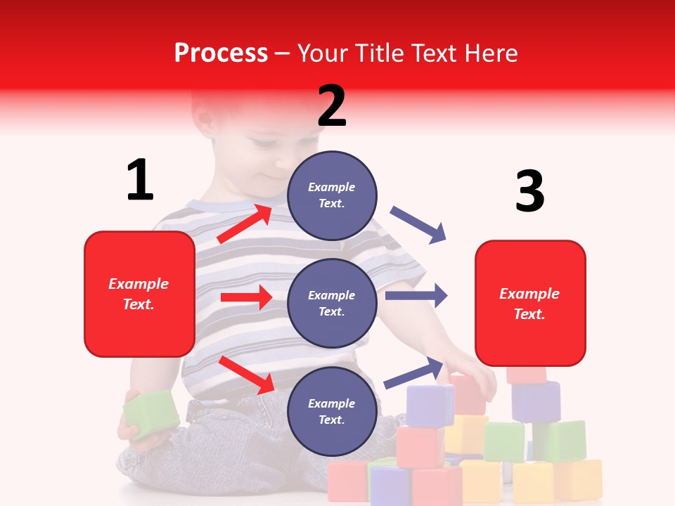 Small Boy White PowerPoint Template