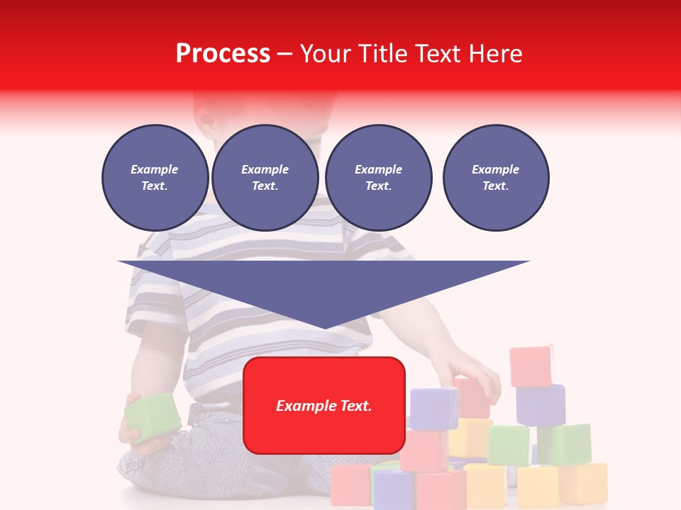 Small Boy White PowerPoint Template