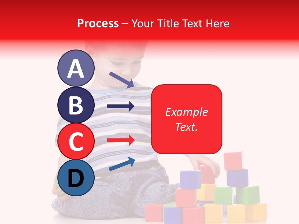 Small Boy White PowerPoint Template