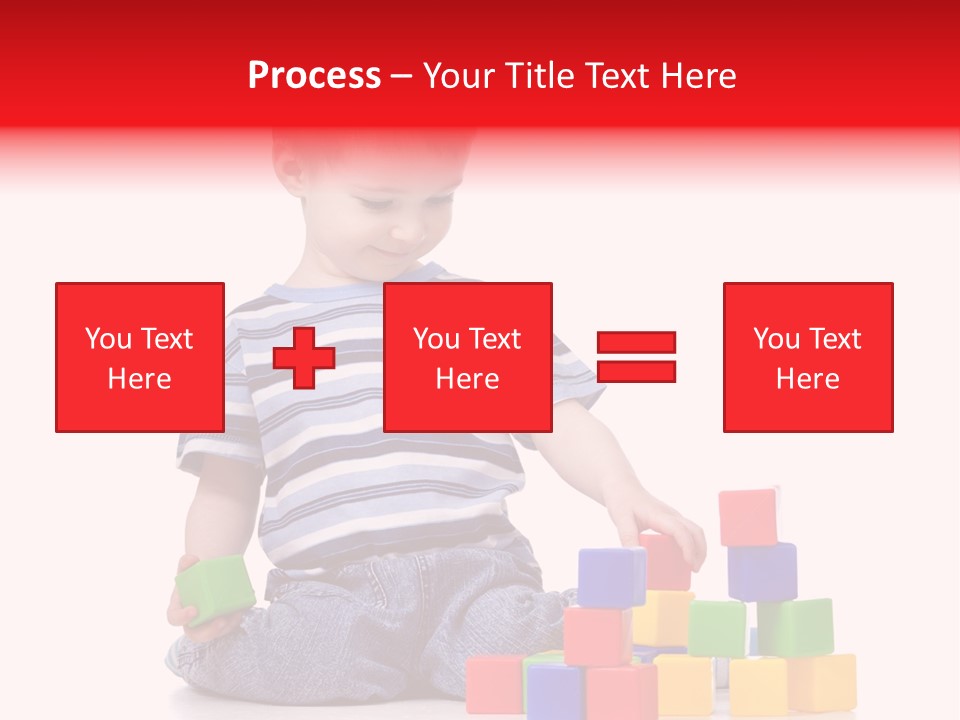 Small Boy White PowerPoint Template