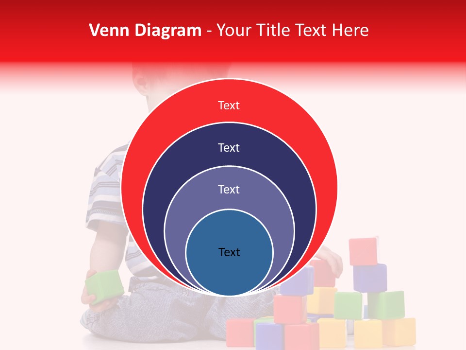 Small Boy White PowerPoint Template