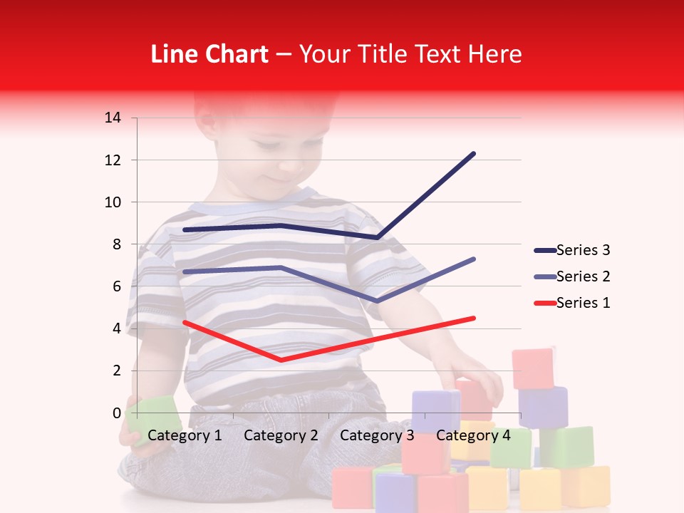 Small Boy White PowerPoint Template