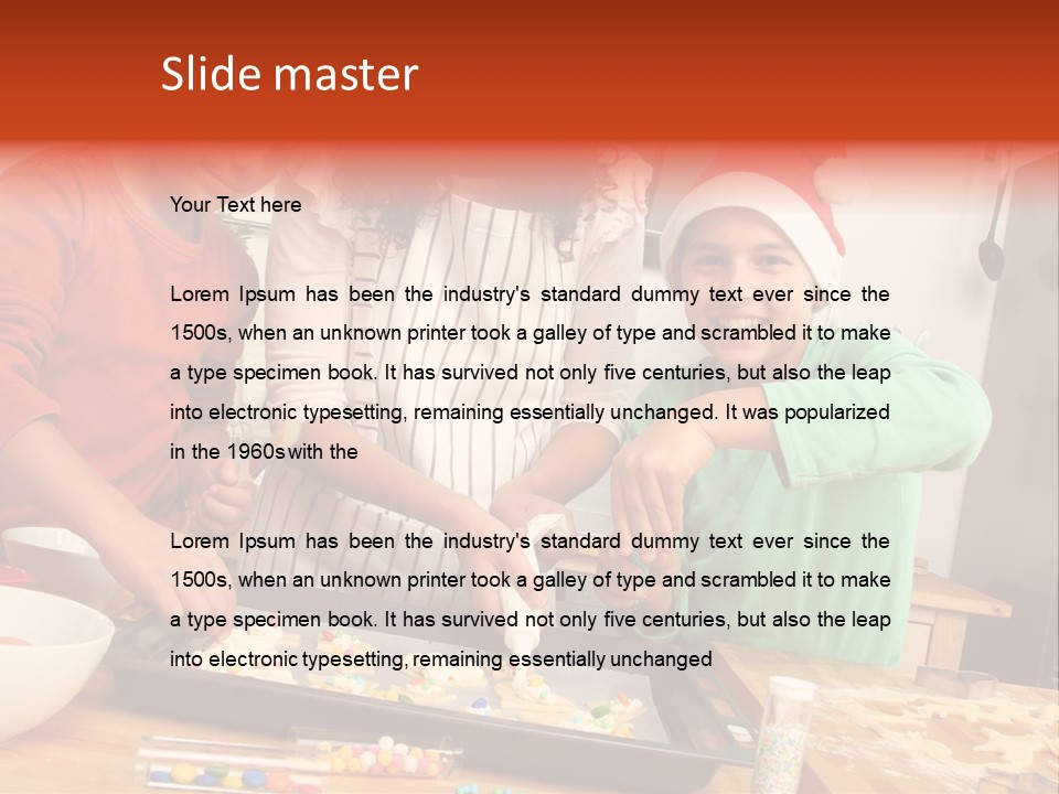 Cookie Dough Boys PowerPoint Template