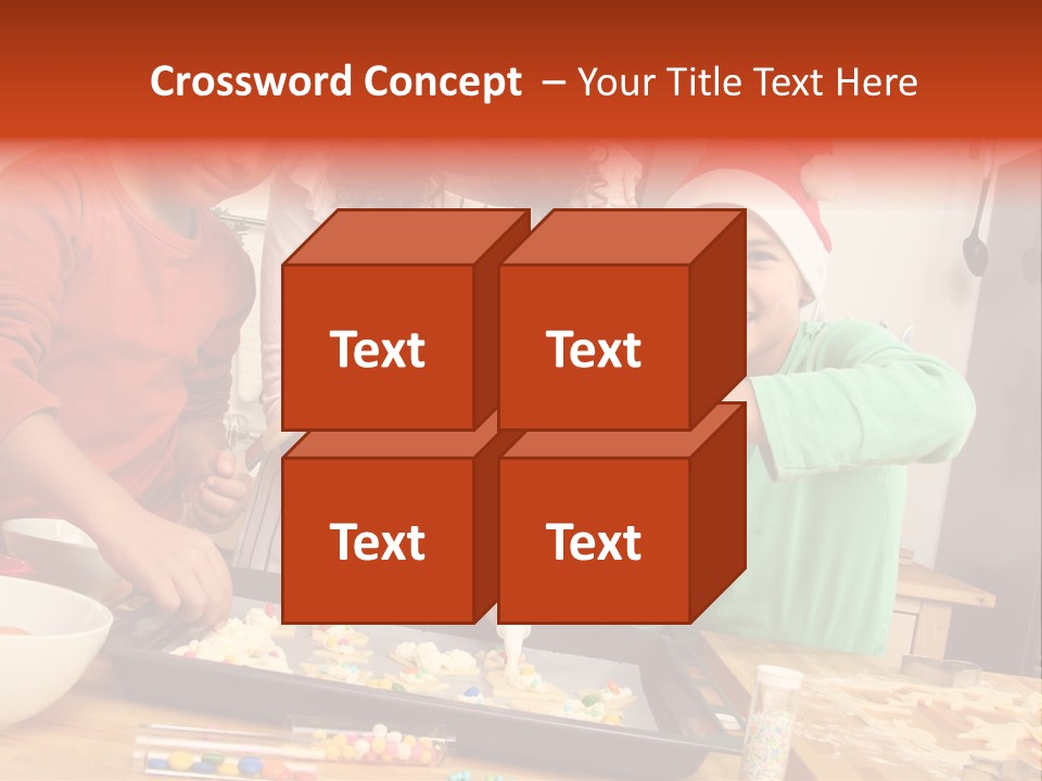 Cookie Dough Boys PowerPoint Template