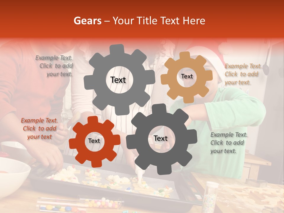 Cookie Dough Boys PowerPoint Template