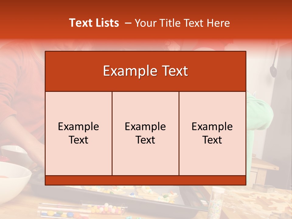Cookie Dough Boys PowerPoint Template