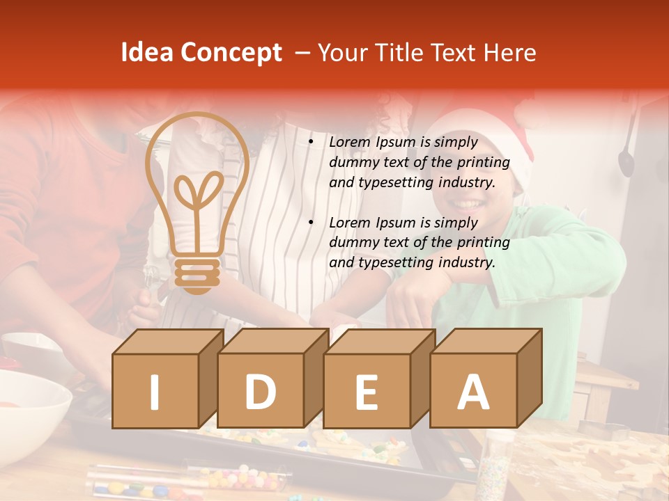 Cookie Dough Boys PowerPoint Template