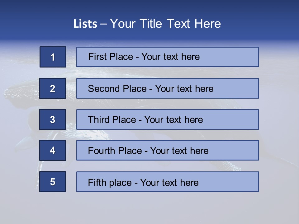Humpbackwale Humpback Whale Orca PowerPoint Template