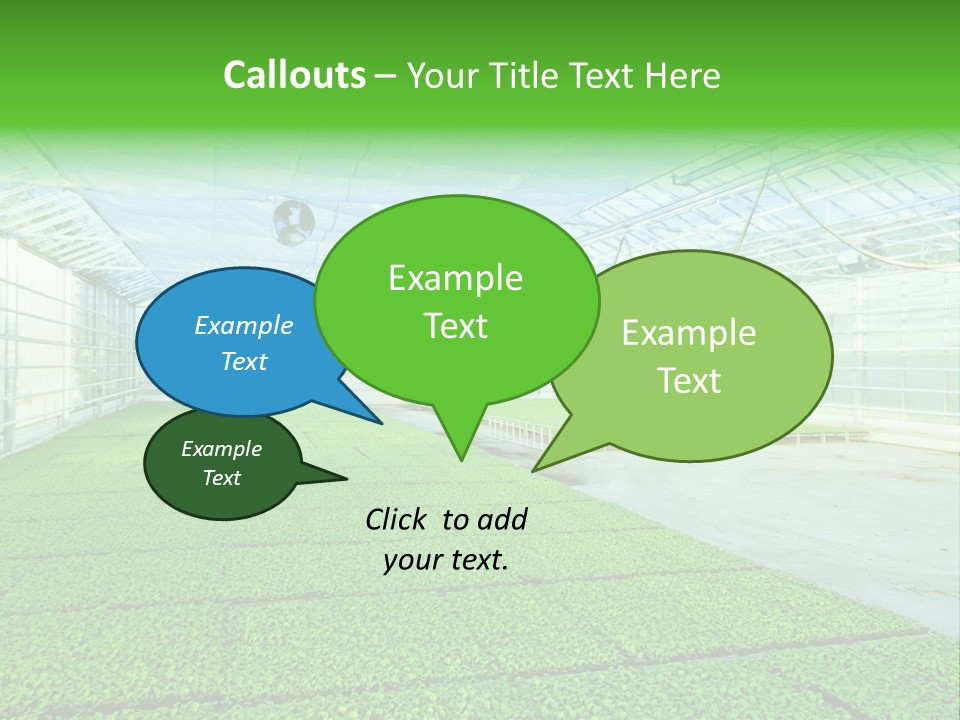 Glass Spotlight Desolate PowerPoint Template