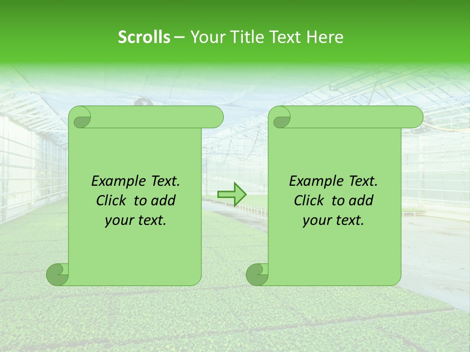 Glass Spotlight Desolate PowerPoint Template