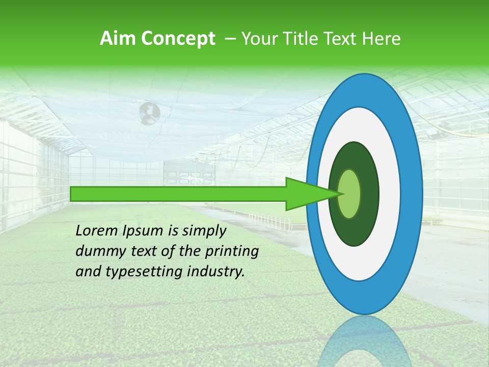 Glass Spotlight Desolate PowerPoint Template