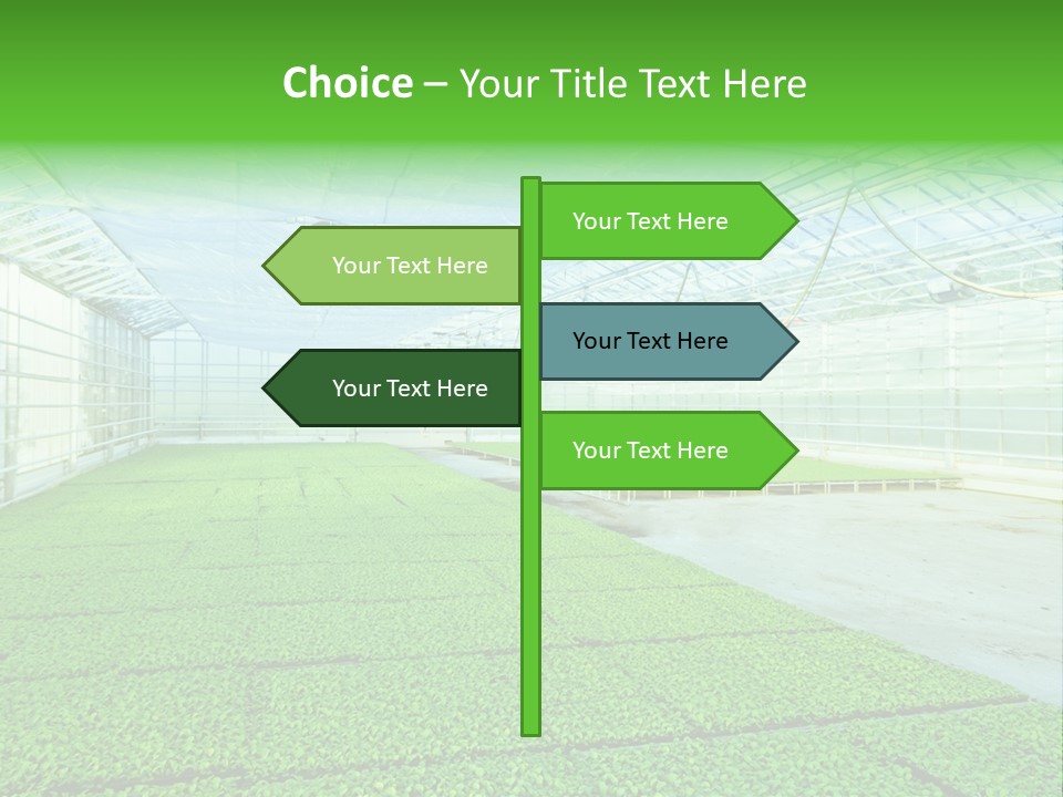 Glass Spotlight Desolate PowerPoint Template