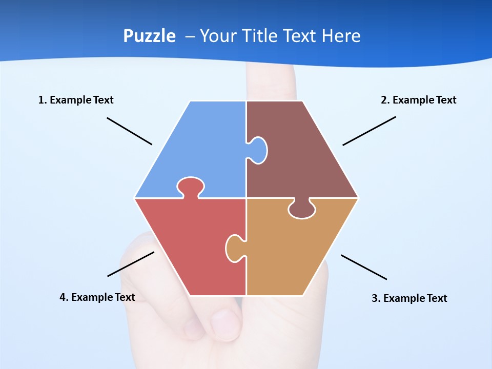 Touch High Part PowerPoint Template