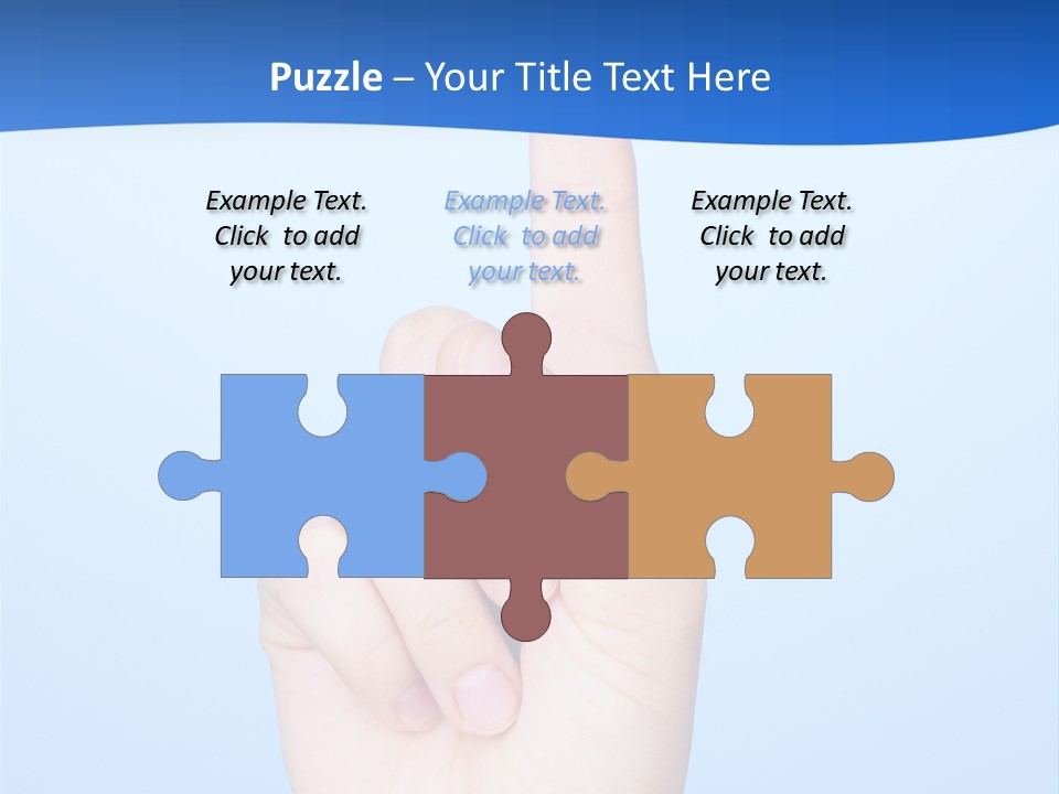 Touch High Part PowerPoint Template