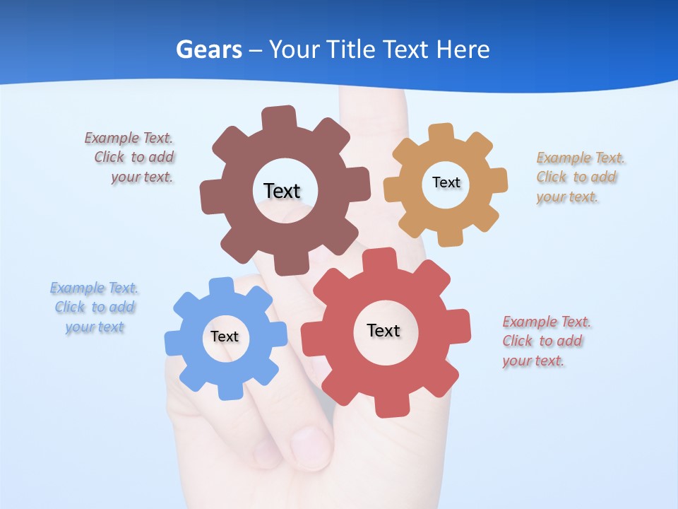 Touch High Part PowerPoint Template