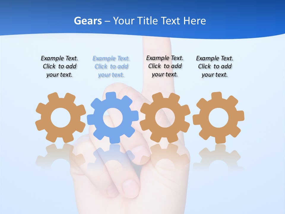 Touch High Part PowerPoint Template