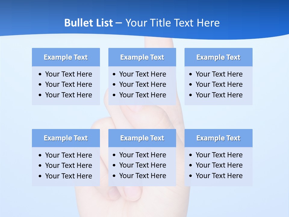 Touch High Part PowerPoint Template