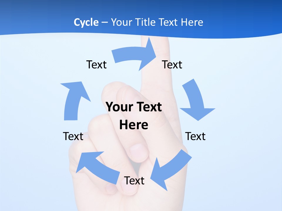 Touch High Part PowerPoint Template
