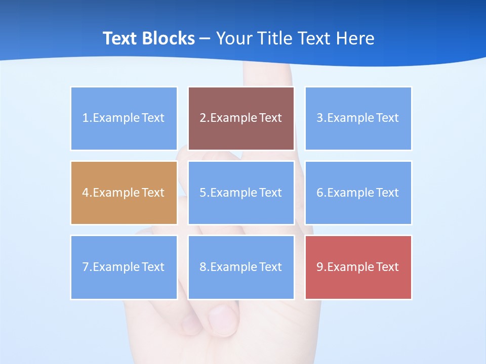 Touch High Part PowerPoint Template