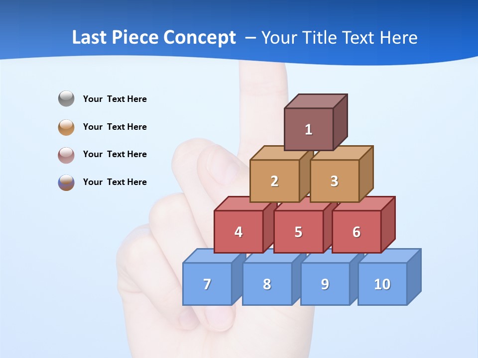 Touch High Part PowerPoint Template