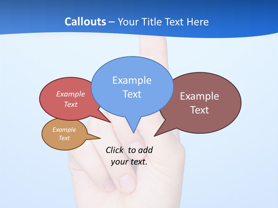 Touch High Part PowerPoint Template