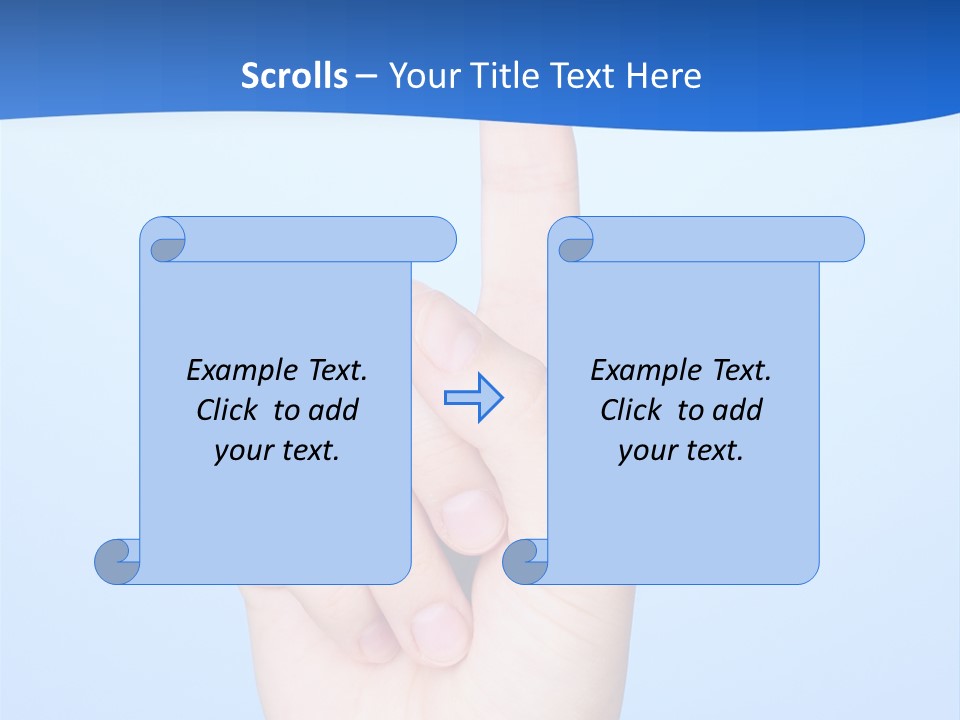 Touch High Part PowerPoint Template