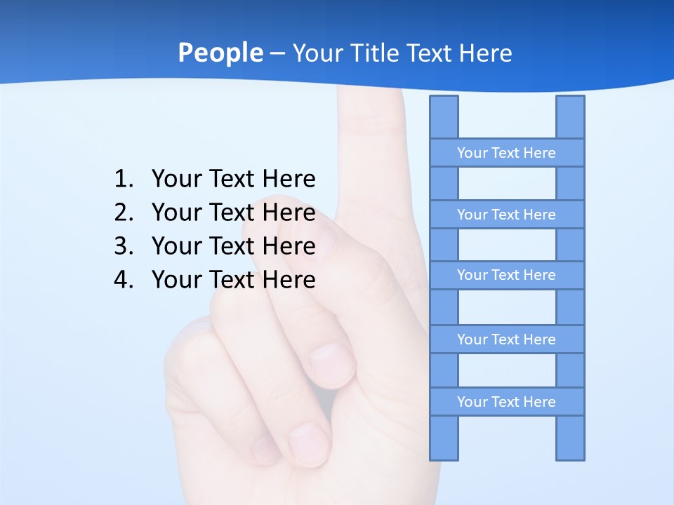 Touch High Part PowerPoint Template