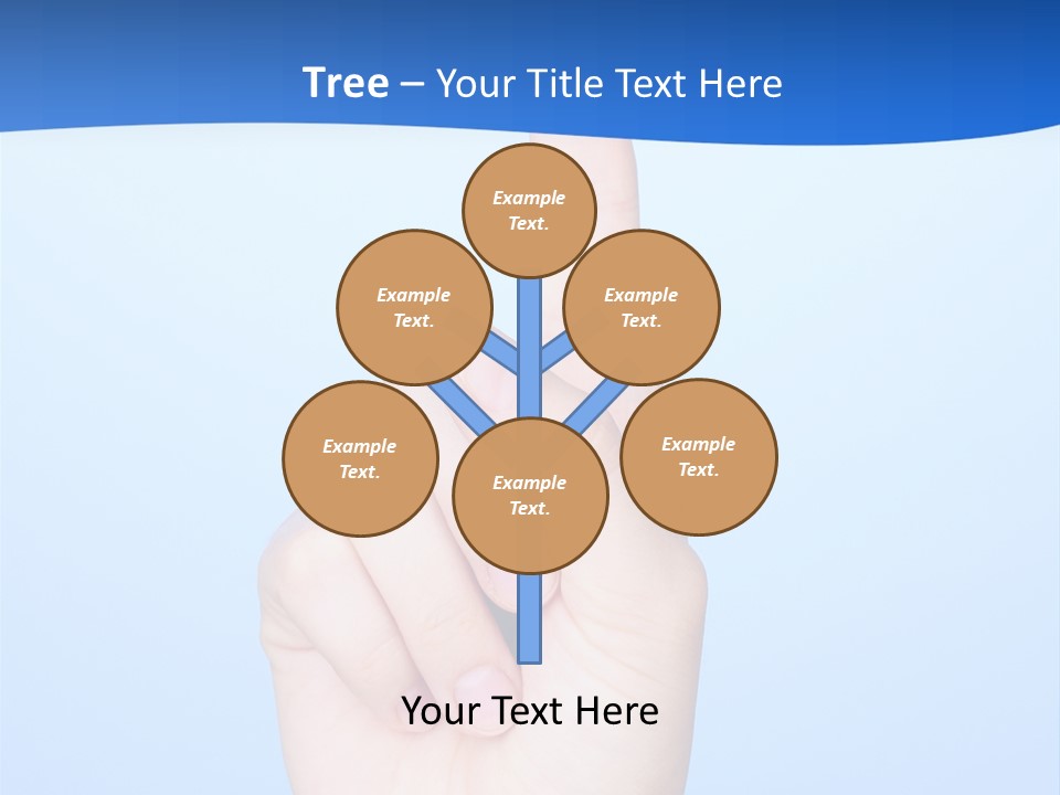 Touch High Part PowerPoint Template