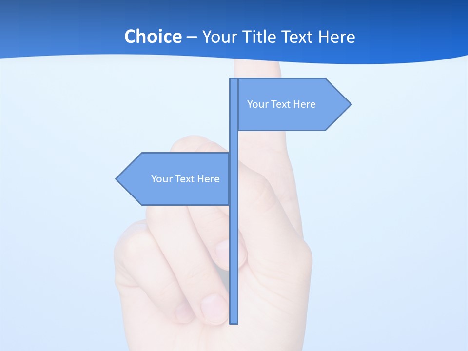 Touch High Part PowerPoint Template
