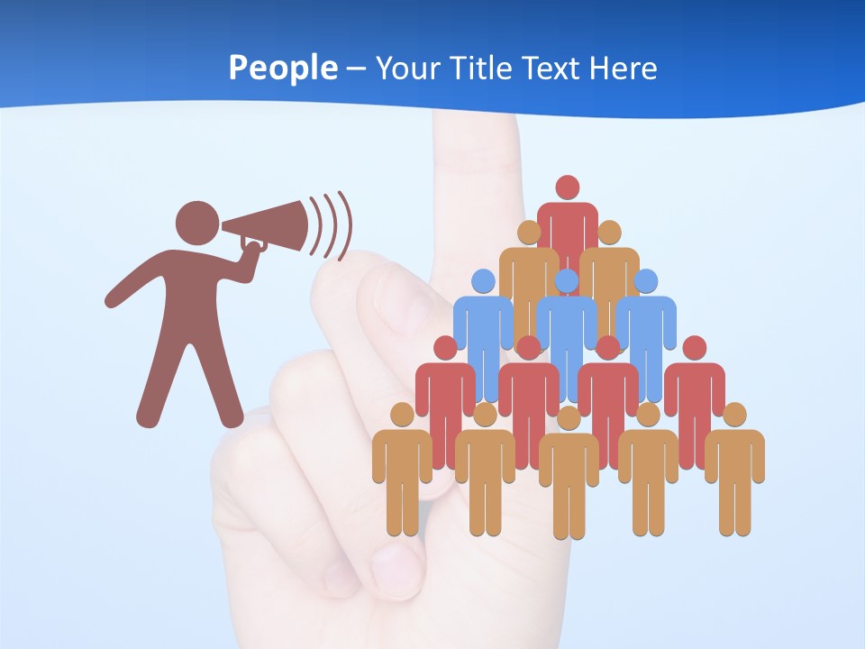 Touch High Part PowerPoint Template