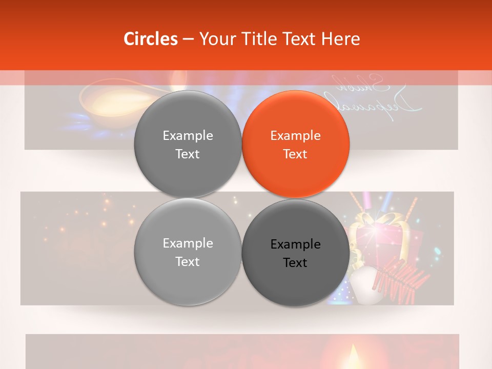 Oriental Deepawali Graphic PowerPoint Template