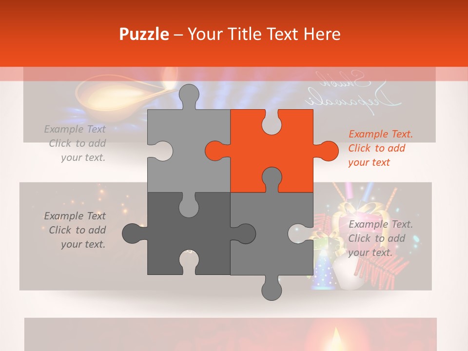 Oriental Deepawali Graphic PowerPoint Template