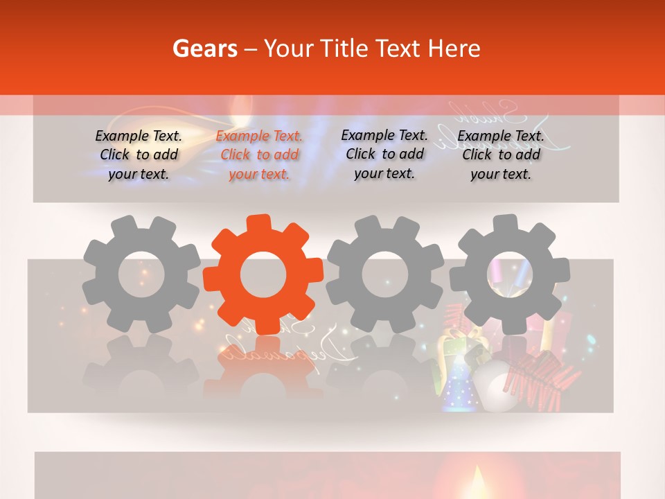 Oriental Deepawali Graphic PowerPoint Template