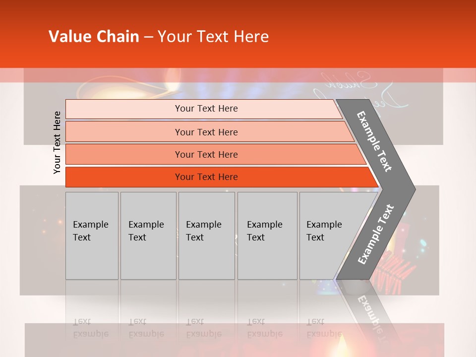 Oriental Deepawali Graphic PowerPoint Template
