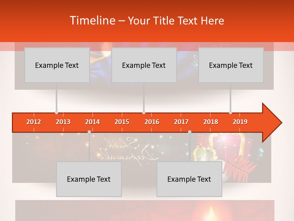 Oriental Deepawali Graphic PowerPoint Template