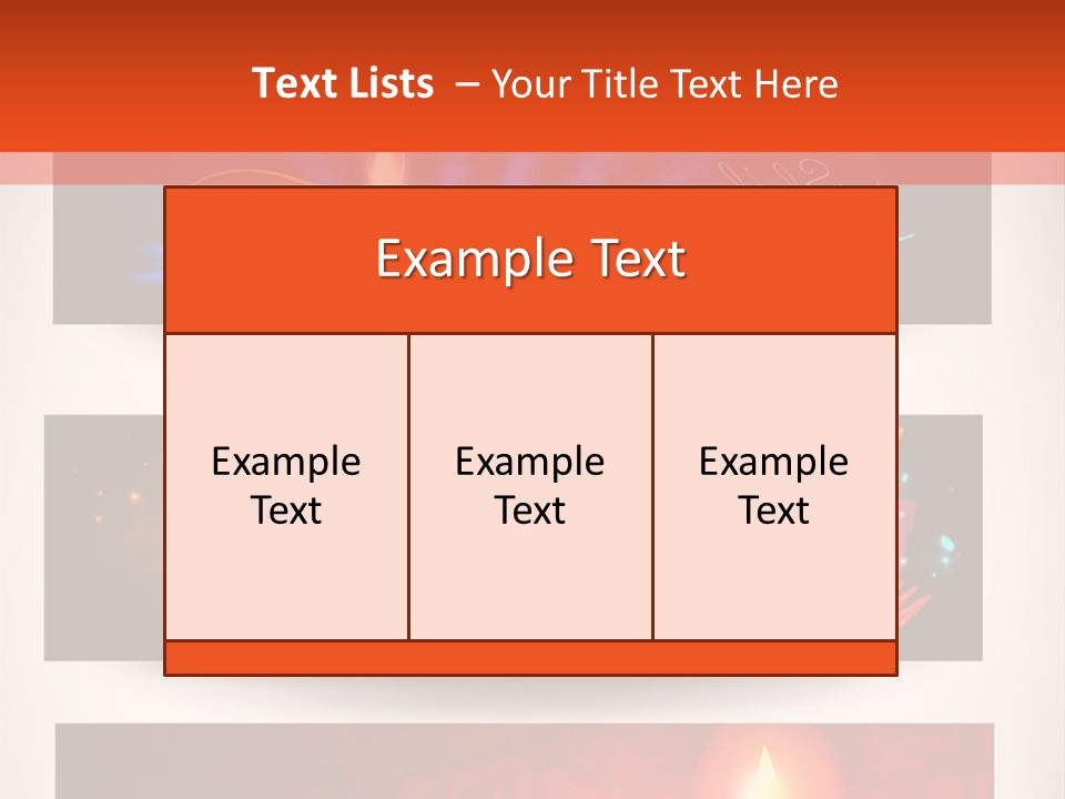 Oriental Deepawali Graphic PowerPoint Template