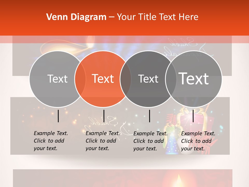 Oriental Deepawali Graphic PowerPoint Template
