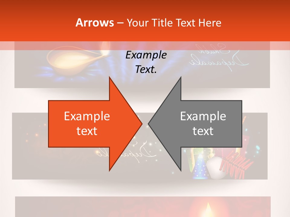 Oriental Deepawali Graphic PowerPoint Template