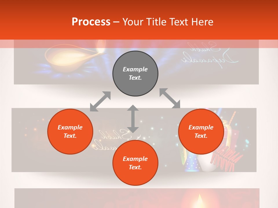 Oriental Deepawali Graphic PowerPoint Template