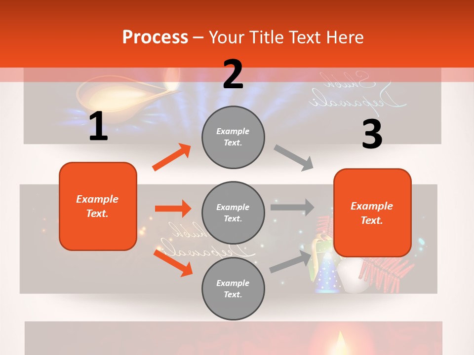 Oriental Deepawali Graphic PowerPoint Template