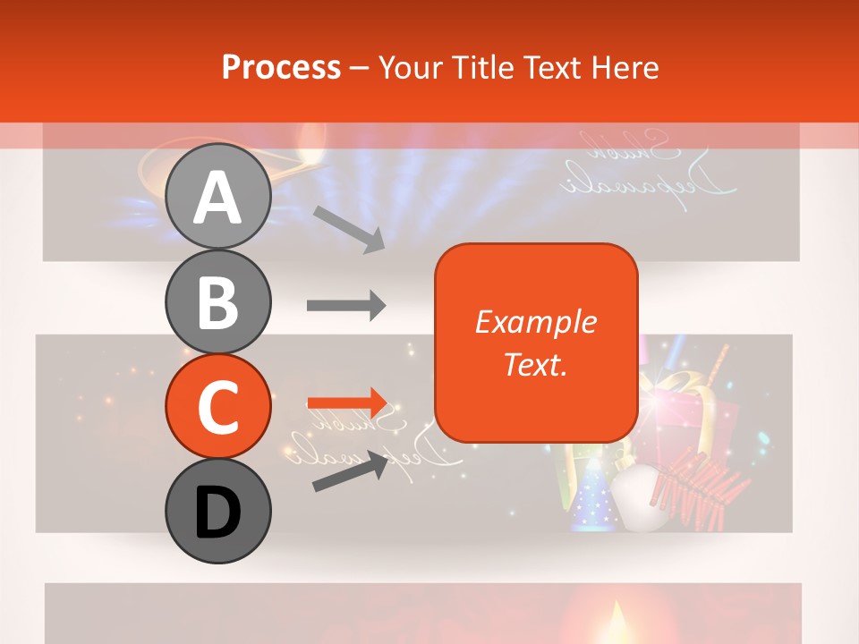 Oriental Deepawali Graphic PowerPoint Template