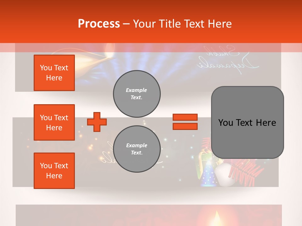 Oriental Deepawali Graphic PowerPoint Template