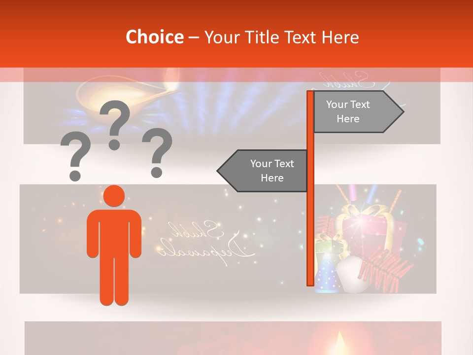 Oriental Deepawali Graphic PowerPoint Template