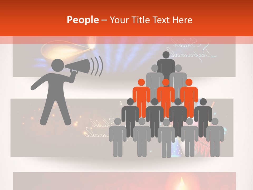 Oriental Deepawali Graphic PowerPoint Template