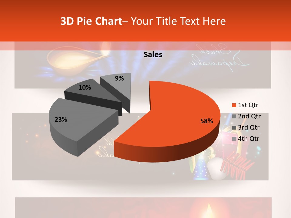 Oriental Deepawali Graphic PowerPoint Template