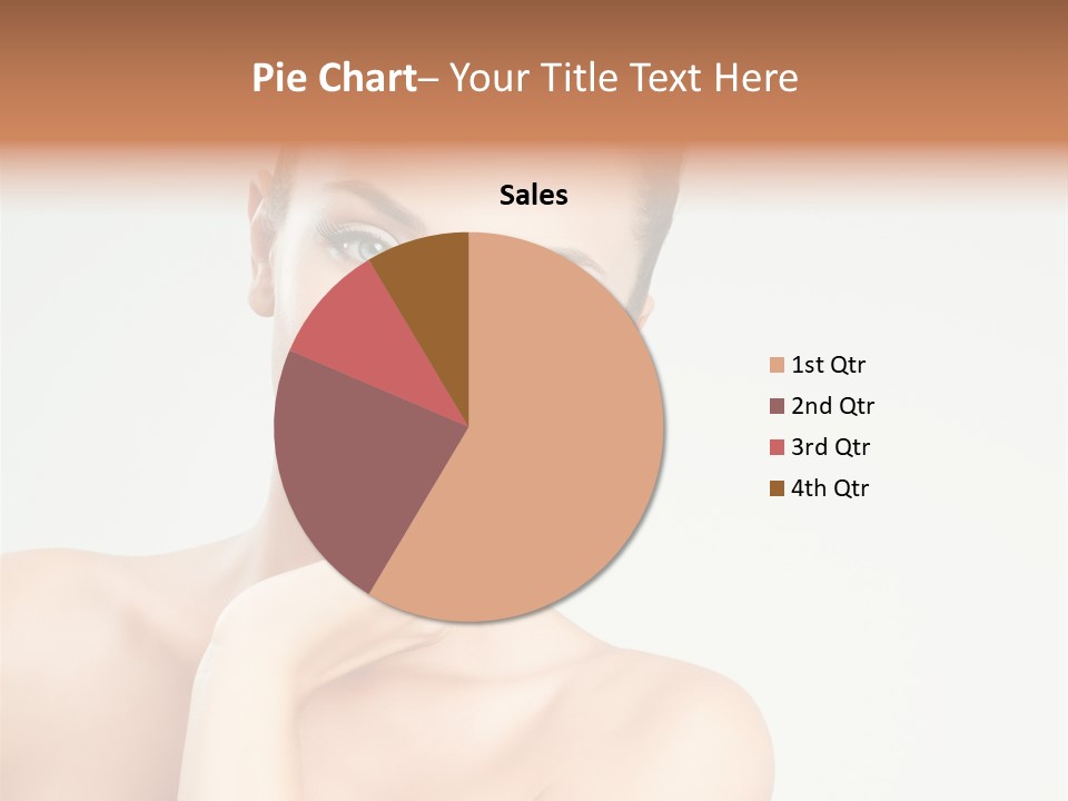 Beauty Face Female PowerPoint Template