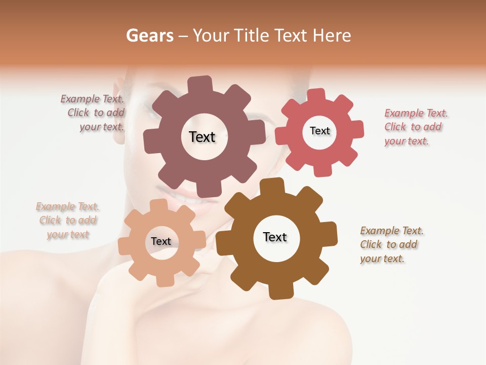 Beauty Face Female PowerPoint Template