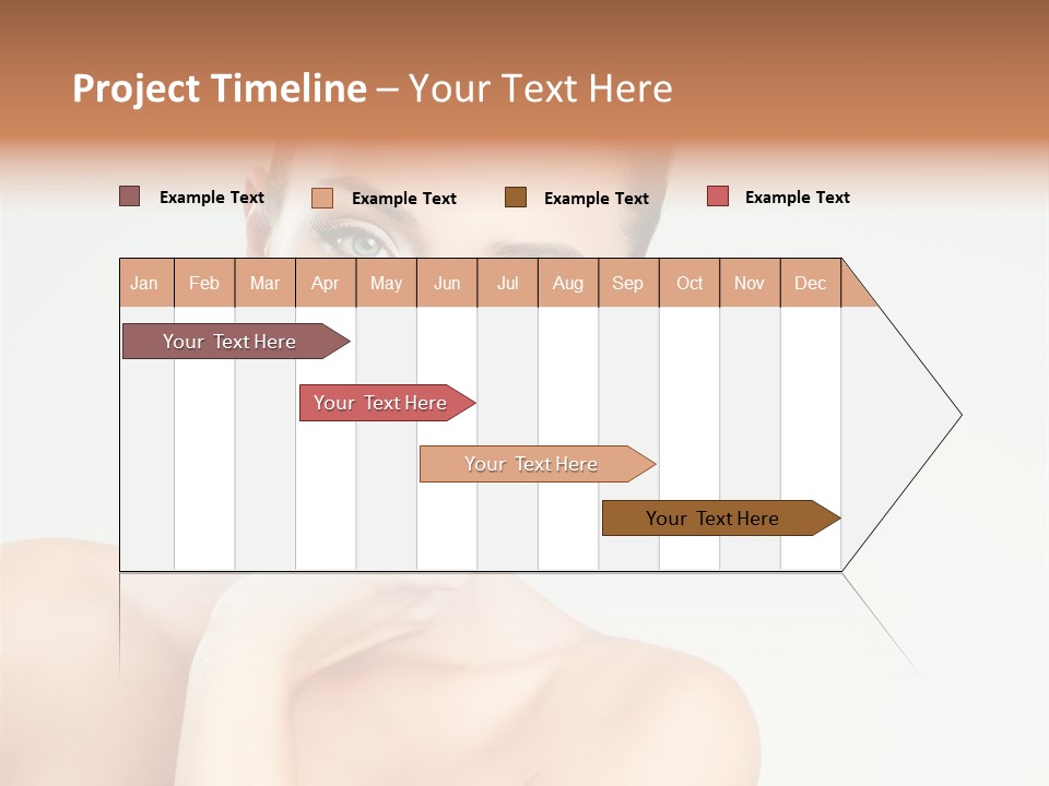 Beauty Face Female PowerPoint Template