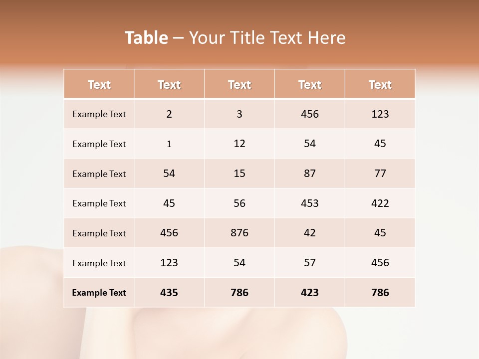 Beauty Face Female PowerPoint Template